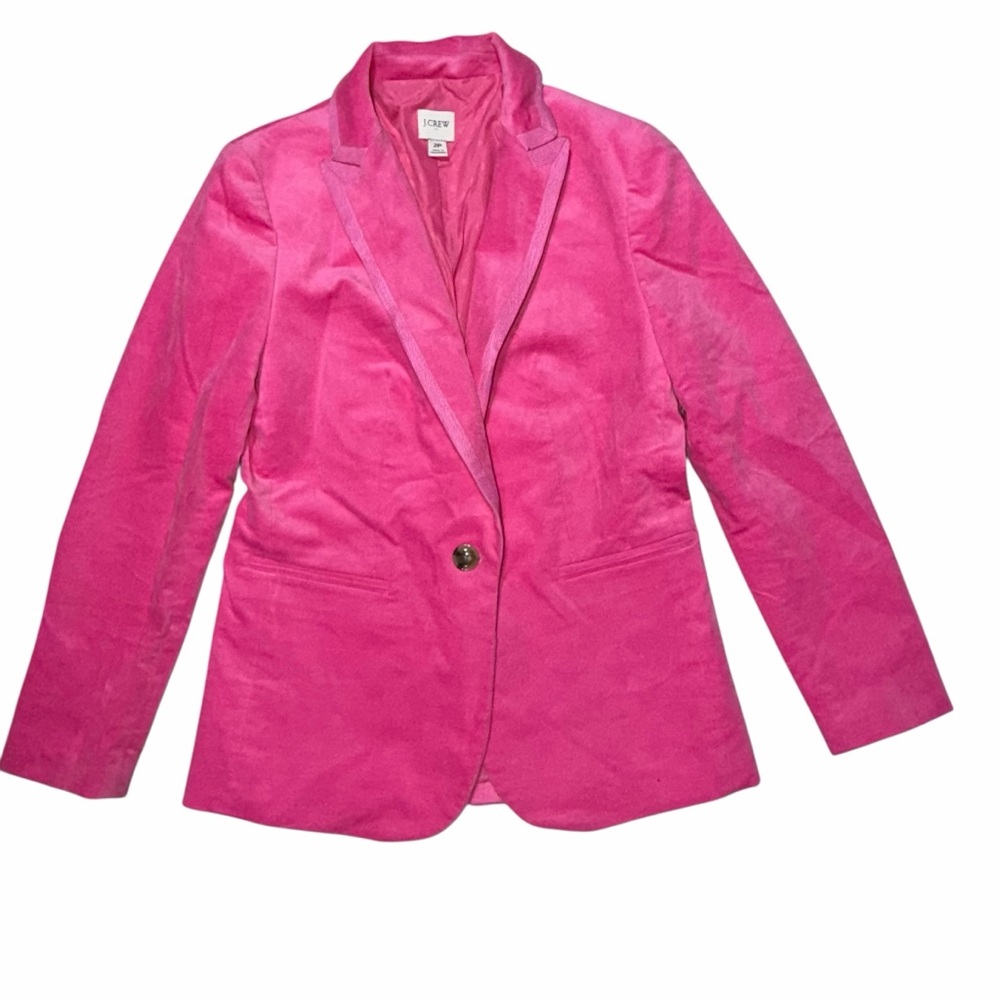 J. Crew Women's Pink‎ Blazer 2P